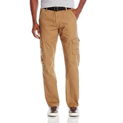 Bild av Wrangler Authentics Lediga byxor för män, Yrkeltwill, 31W x 30L