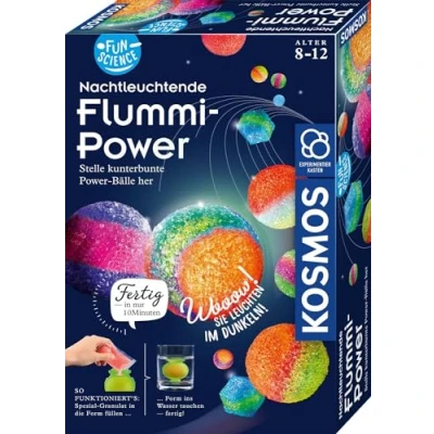 Bild av Fun Science Nachtleuchtende Flummi Power: Experimentierkasten