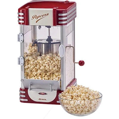 Bild av Ariete 2953 Party Time Machine Popcorn Popper XL 2953, Metall, Röd