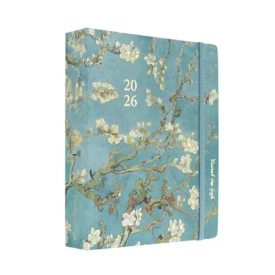 Bild av Kokonote Academic Diary 2025 2026 Week To View Van Gogh Planner With Stickers, Student Essentials For University, Back School Stationery, Gifts