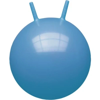 Bild av John 6773005680 59009 hoppboll enfärgad (60 cm) hoppboll, hopper boll för inomhus och utomhus uppblåsbar, robust fitness barn