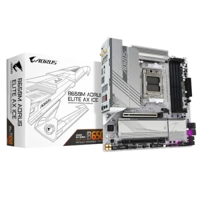 Bild av GIGABYTE B650M A ELITE AX ICE