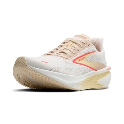 Bild av Brooks Hyperion 2, Sneaker för kvinnor, Vit persikokorall, 36.5 EU