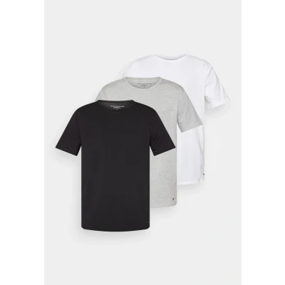 Bild av Tommy Hilfiger herr S/S T shirt, Multi (svart/vit/grå ljung), XXL