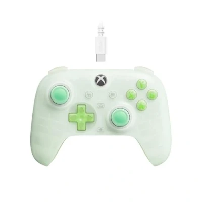 Bild av 8BitDo Ultimate Mini Wired Xbox Pad Clear Green Controller Microsoft Series S