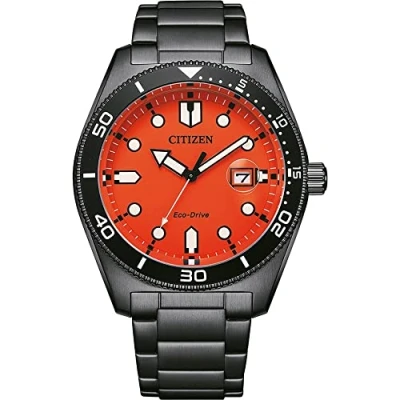 Bild av CITIZEN herrklockor analog eko drive, Solar 32023840, svart, One Size, Armband
