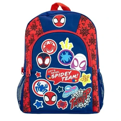 Bild av Marvel Spiderman Ryggsäck Spidey And His Amazing Friends Barnryggsäck I Skolväska för pojkar och flickor Officiell Merchandise