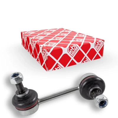 Bild av febi BILSTEIN 21205 Biellette de barre stabilisatrice Essieu arrière droit 95 M10 x 1,25 Plus avec écrou autobloquant Acier ALFA ROMEO: 166