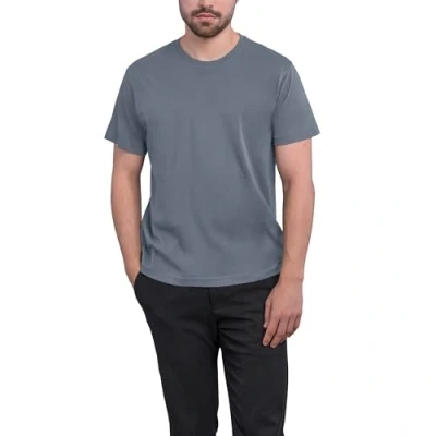 Bild av HRM herr tung lyx rund hals t shirt I Fair Trade med hållbar och tillverkad av 100% ekologisk bomull, sten, XXL