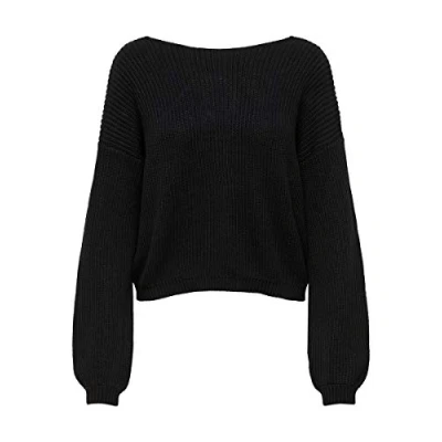 Bild av ONLY Dam Onlxenia Life L/S KNT tröja, Svart, S