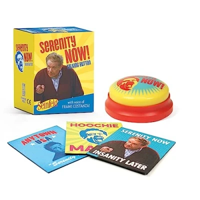 Bild av Seinfeld: Serenity Now! Talking Button: Button : Featuring the voice of Frank Costanza!