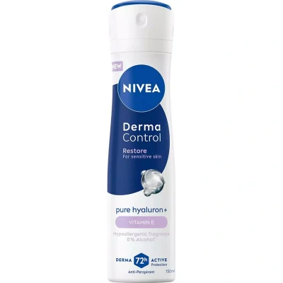 Bild av NIVEA Derma Control Restore dam antiperspirant 72 h sprayskydd med vitamin E 150 ml