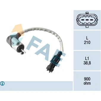 Bild av Impulsgivare, vevaxel, land rover discovery ii, range 7700308150, ERR 7354, PC 580