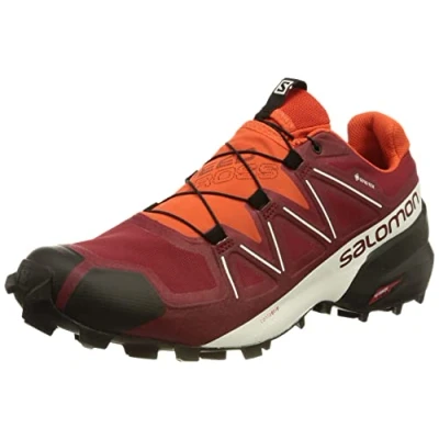 Bild av Salomon SPEEDCROSS 5 GORE TEX herr Vandringssko Skor, röd vit cykling pantone ljus Wh, 42 EU