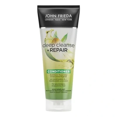 Bild av John Frieda Deep Cleanse &amp; Repair Balsam Innehåll: 250 ml Synlig reparation och mjukhet för skadat, skadat hår