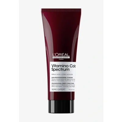 Bild av L&#039;Oréal Professionnel Deep Conditioner för färgglans stärkande djupvård färgat hår, med ferula och citronsyra, serie expert, Vitamino Color Spectrum Balsam, 75 ml