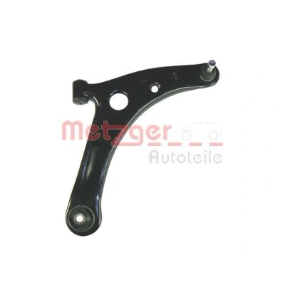 Bild av METZGER 58057502 Bras de suspension avec rotule suspension, support en caoutchouc Essieu avant droit, inférieur barre oscillant transversal