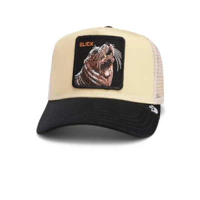 Bild av Goorin Bros. Beige Trucker Keps The Slick Seal A Frame @ Hatstore