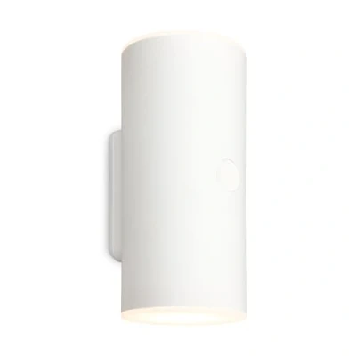 Bild av Briloner Uppladdningsbar utomhusvägglampa med LED 3786016, vit, touchdimmer, upp/ner