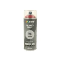 Bild av Motip High Gloss RAL 3002 Sprayfärg Carmine Röd 400 ml
