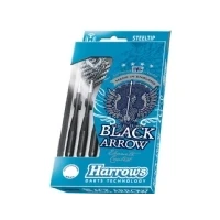 Bild av Harrows Rzutki Steeltip Black Arrows svart 20g (H0072 20)
