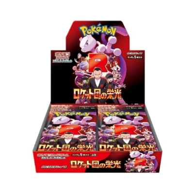 Bild av Pokemon Card Game Glory of Team Rocket Booster Box (Japanska) 30 förpackningar