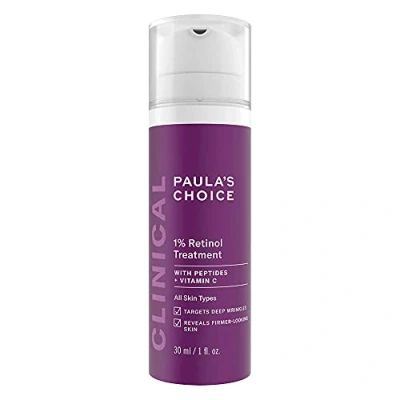 Bild av Paula&#039;s Choice CLINICAL Anti Age 1% Retinol Serum Att Bekämpa Tecken på Åldrand &amp; Bleknar Pigmenteringsfläckar med Peptider Vitamin C Alla Hudtyper 30 ml