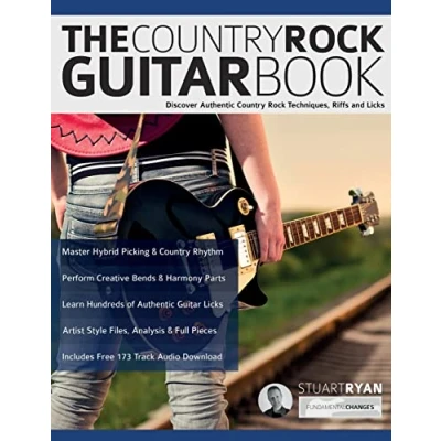 Bild av The Country Rock Guitar Book: Discover Authentic Techniques, Riffs and Licks
