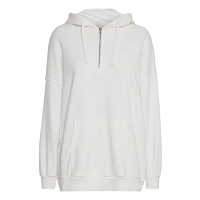 Bild av Thejoggconcept Jcsafine Halfzip Sweatshirt, Storlek: XS, Offwhite