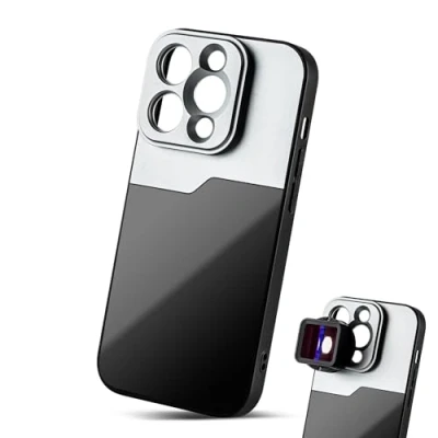Bild av MOJOGEAR 17 mm objektivfodral för iPhone 14 Pro svart/grå