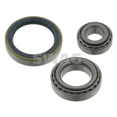Bild av SWAG 99 90 7870 Kit de roulements roue Essieu avant gauche, droit avec bague d&#039;étanchéité 45 Roulement à rouleaux coniques