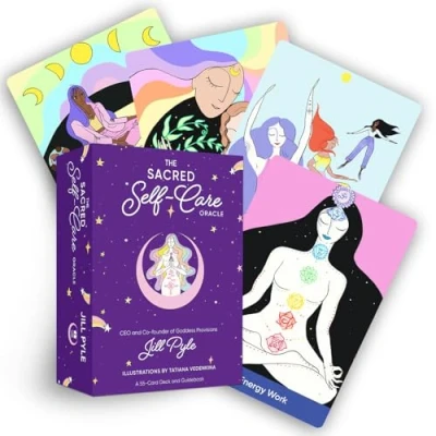 Bild av The Sacred Self Care Oracle: A 55 Card Deck and Guidebook