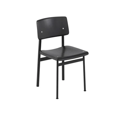 Bild av Muuto Loft Chair Matstol Black L 42,5 cm. B 48 H 78,5 SH 46 cm
