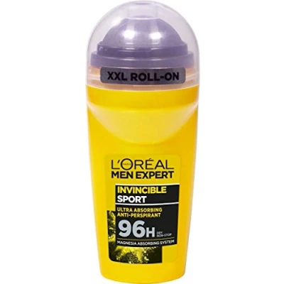 Bild av Loreal män Expert Invincible Sport 96H roll on deodorant, 50 ml