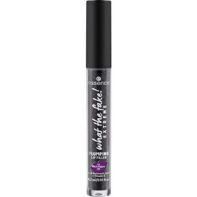 Bild av &#039;essence what the face!&#039; EXTREME PLUMPING LIP FILLER, läppbooster, nr 03, svart, färganpassande, vegansk, utan parabener, mikroplastiska partiklar, nanopartiklar fri, 1 pack (4,2 ml)