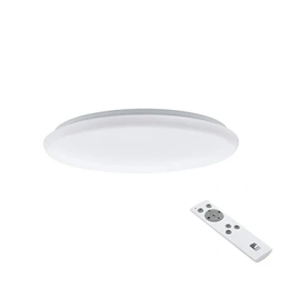 Bild av Eglo LED taklampa Giron, 1 glödlampa taklampa, material: Stål, plast, färg: Vit, Ø: 57 cm, dimbar, vita nyanser justerbar via fjärrkontroll