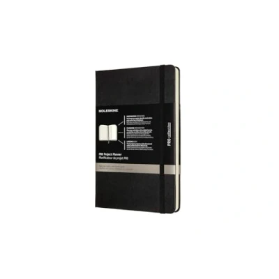 Bild av Moleskine Pro Project Planner, Professional Planner and Notebook for Objectives, Productivity Diary Projects Management, Hard Cover, Size Large 13 x 21 cm, Colour Black, 288 Pages