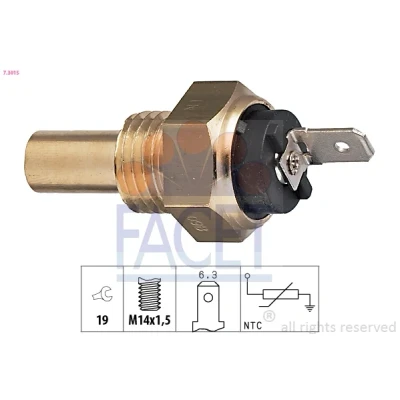 Bild av FACET 7.3015 Sonde De Température Liquide Refroidissement Made in Italy OE Equivalent BMW: 3 Berline, 5 7, SKODA: FELICIA 2