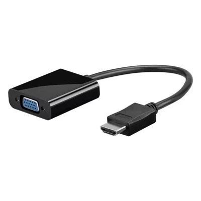Bild av Goobay 68793 HDMI till VGA adapter för Full HD 1080p @ 60Hz/HDMI adapterkabel konverterad signal analog/bildskärmskabel svart