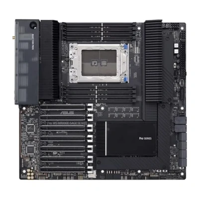 Bild av ASUS Pro WS WRX80E SAGE Moderkort, Flerfärgad, 330.02 x 309.8 104 mm
