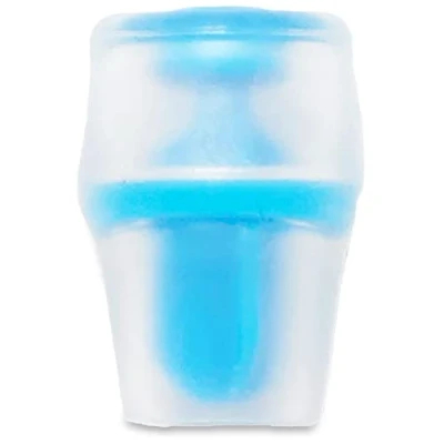 Bild av Hydrapak Unisex vuxen bite ventil Sheath 2 pack flaskor tillbehör, transparent/blå,