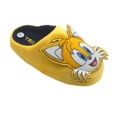 Bild av Sonic The Hedgehog, pojkar eller flickor barn soniska tofflor, storlek 10 5, Svansar, 36 EU