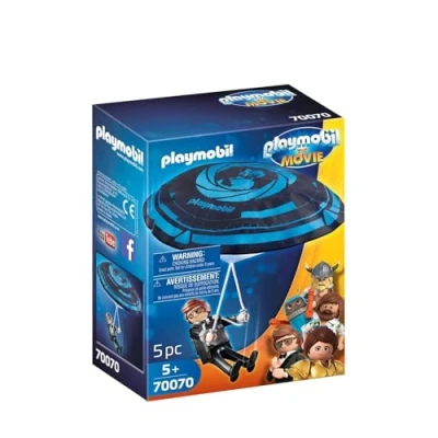 Bild av Playmobil: The Movie 70070 Rex Dasher med Fallskärm, Flerfärgad, 5+ År