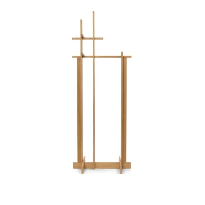 Bild av Ferm Living Bridge Clothes Stand Klädstativ Oiled Oak W69 x D40 H183