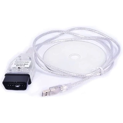 Bild av Goldplay INPA K+ DCAN kdcan k+dcan kcan Ediabas kodning gränssnittskabel omkopplare FT232RQ OBDII för R56 E87 E93 E70