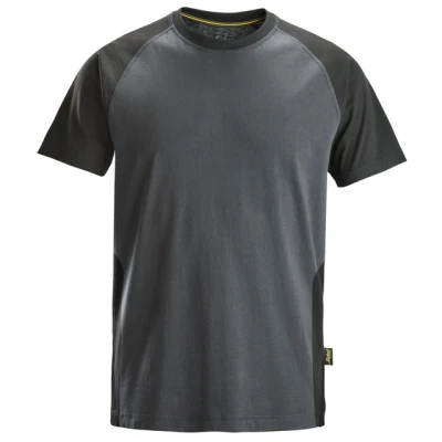 Bild av T SHIRT TVÅFÄRGAD STÅLGRÅ/SVART STL M Beijerbygg Byggmaterial