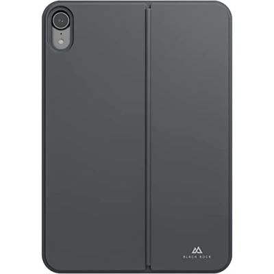 Bild av Black Rock Kickstand Cover fodral passar för Apple iPad Mini 6. Generation 2021 8,3 tum I smart fodral, magnetisk, surfplatta skyddsfodral (svart)