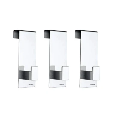 Bild av Blomus 65412 Menoto Dörrkrok, Polerad Silver, 3 Delar