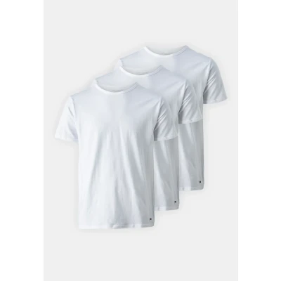 Bild av Tommy Hilfiger herr stretch VN TEE SS 3PACK S/S t shirt, vit/vit, L, Vit/vit/vit, L