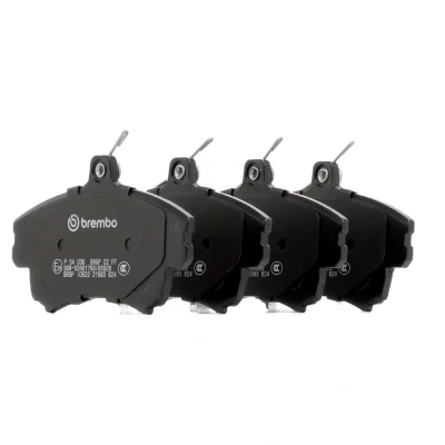 Bild av BREMBO P 54 036 Jeu de plaquettes frein avec indicateur d&#039;usure vis d&#039;étrier sans accessoires VOLVO: V40 Break, S40 I